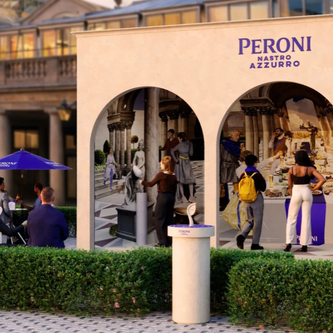 Step Inside the Artwork with Peroni