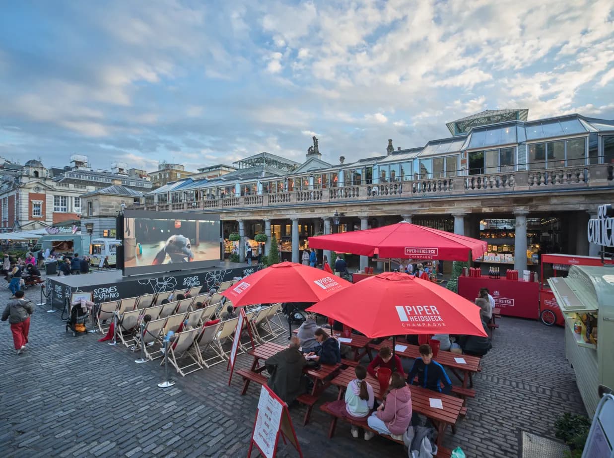 Big Screen on the Piazza