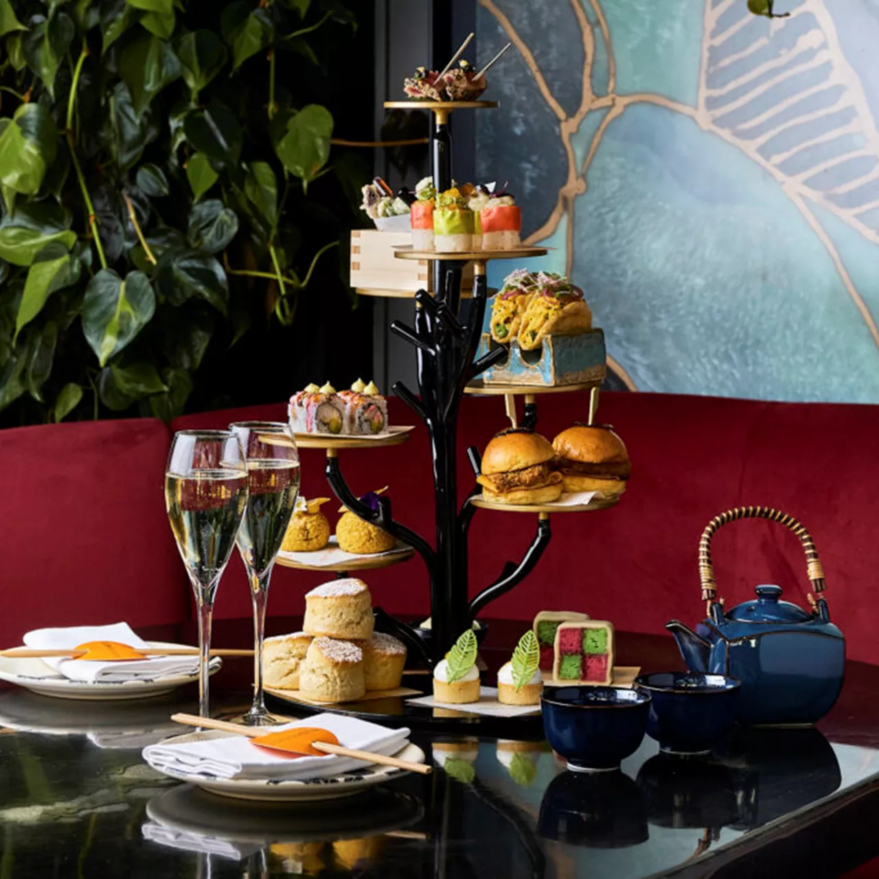 Afternoon Tea Reimagined: SUSHISAMBA