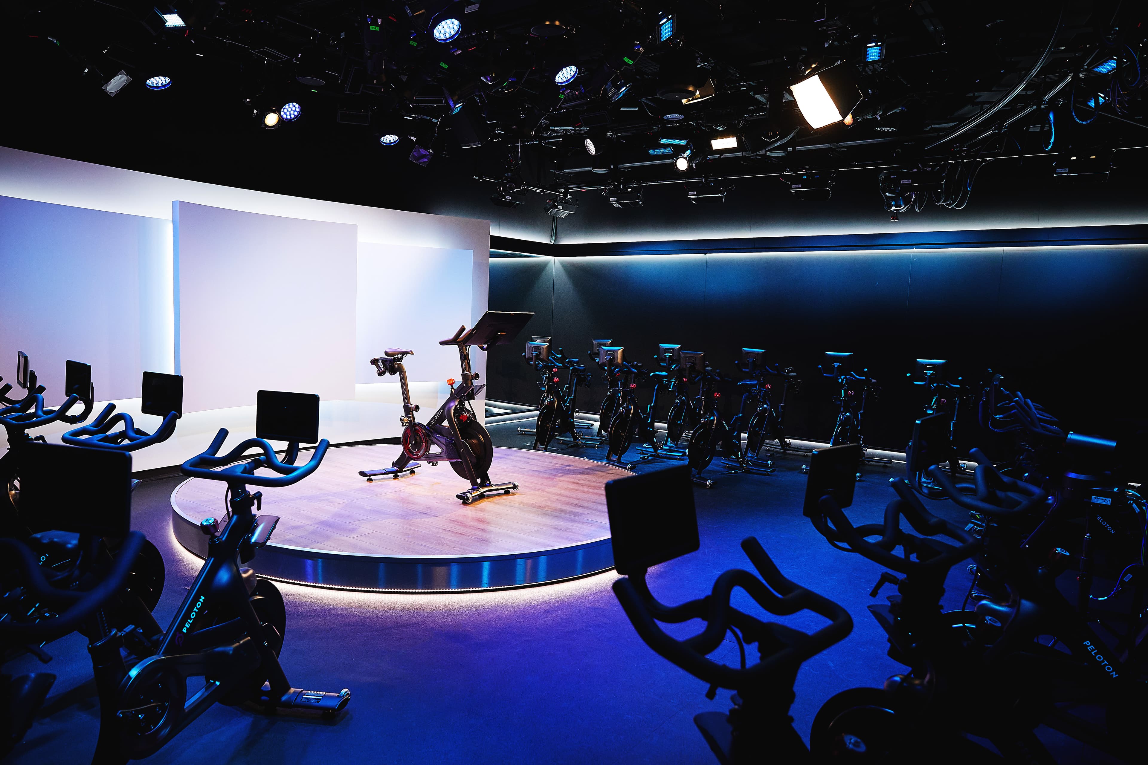 Book a class at Peloton Studios