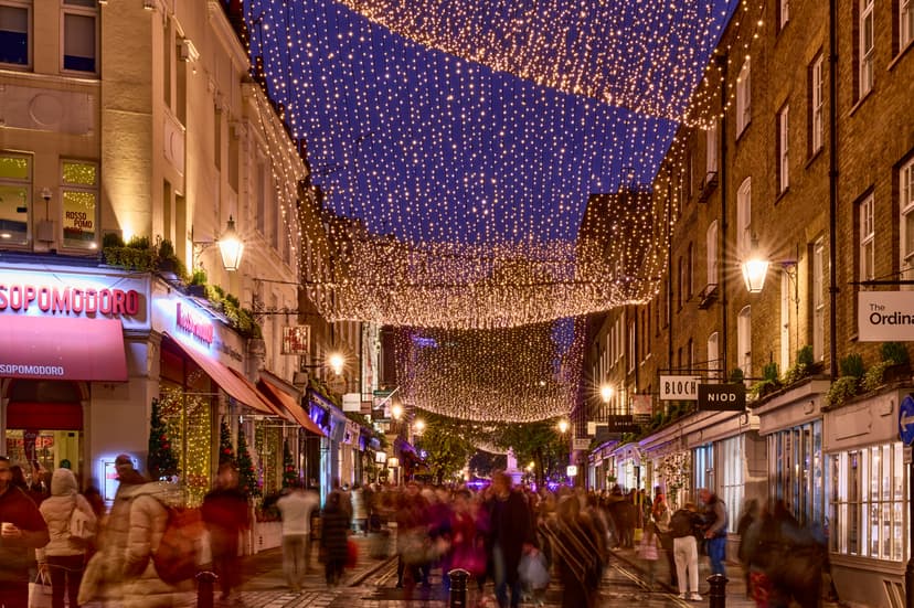 Seven Dials Christmas Lights