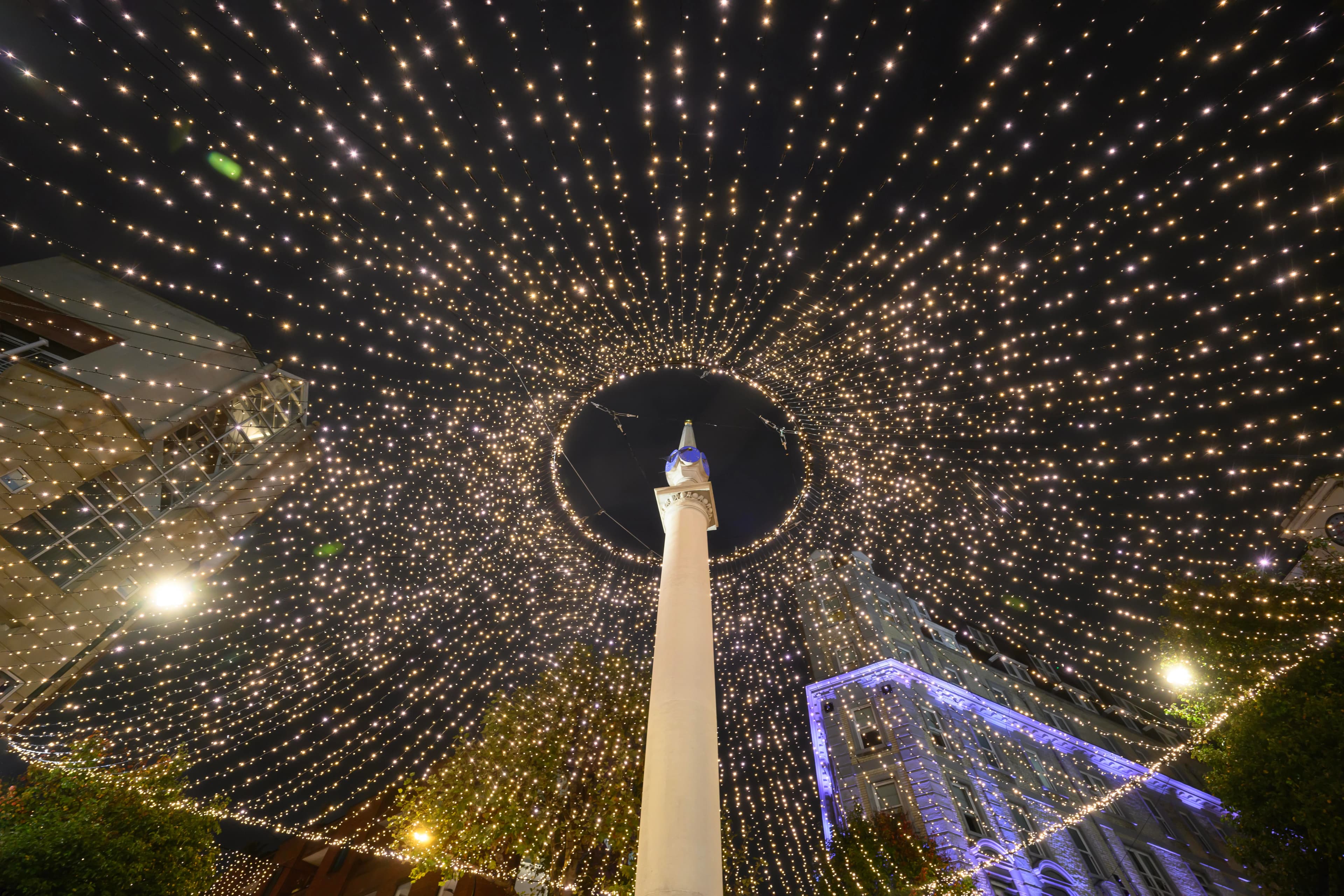 Covent Garden Lights Switch On