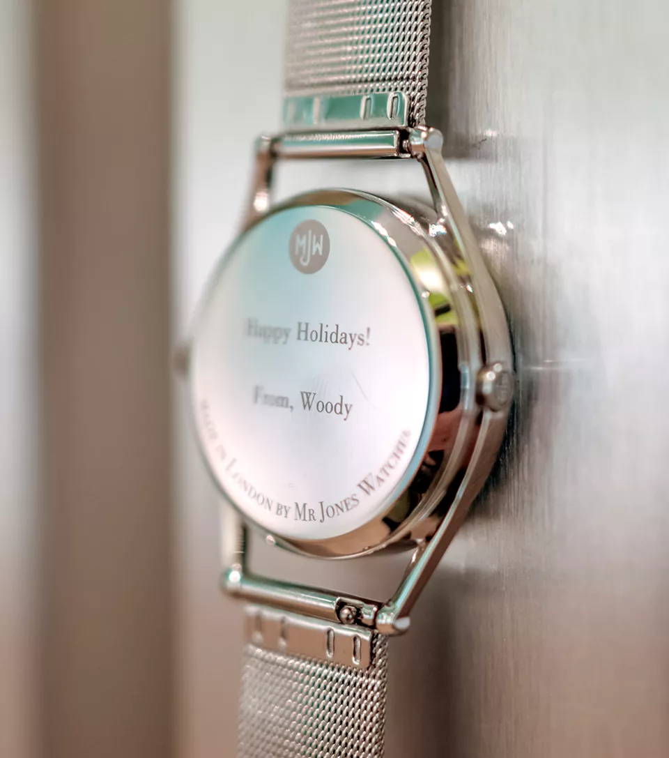 Personalise your timepiece
