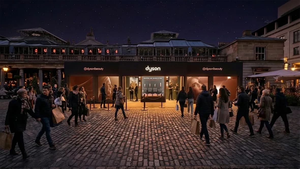 Dyson's 'Crafted and Gifted by You' Pop-Up