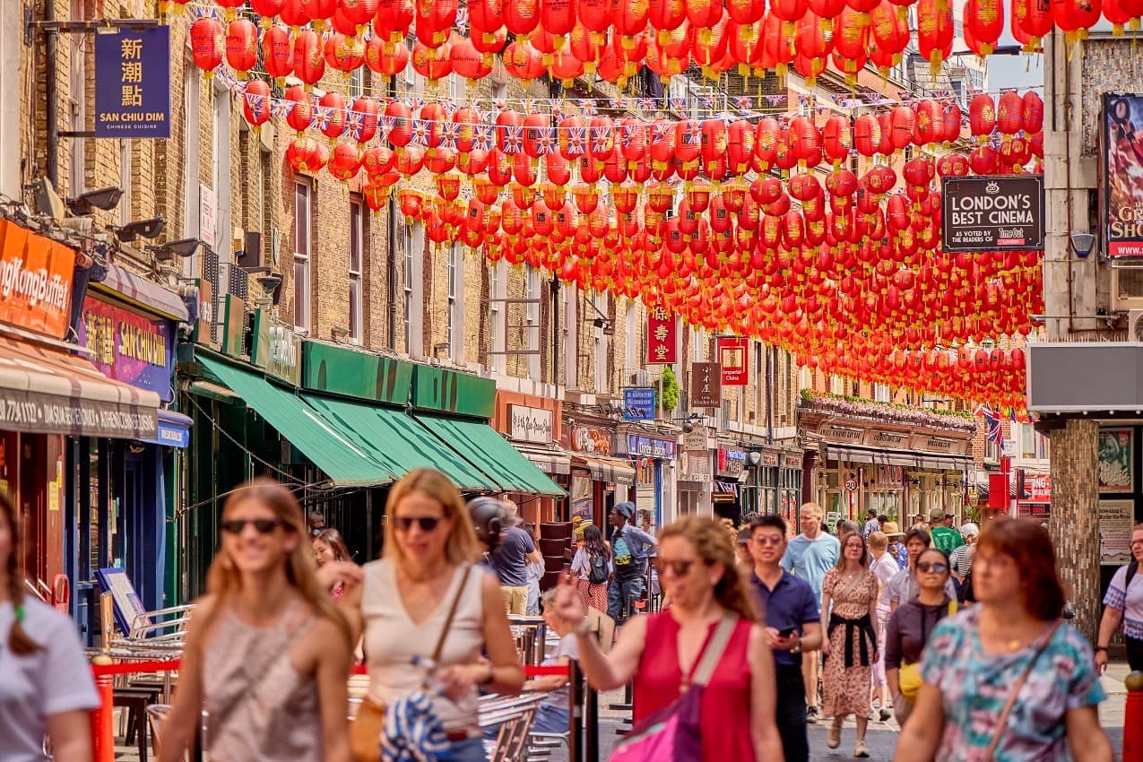 Step outside Covent Garden for authentic Asian food