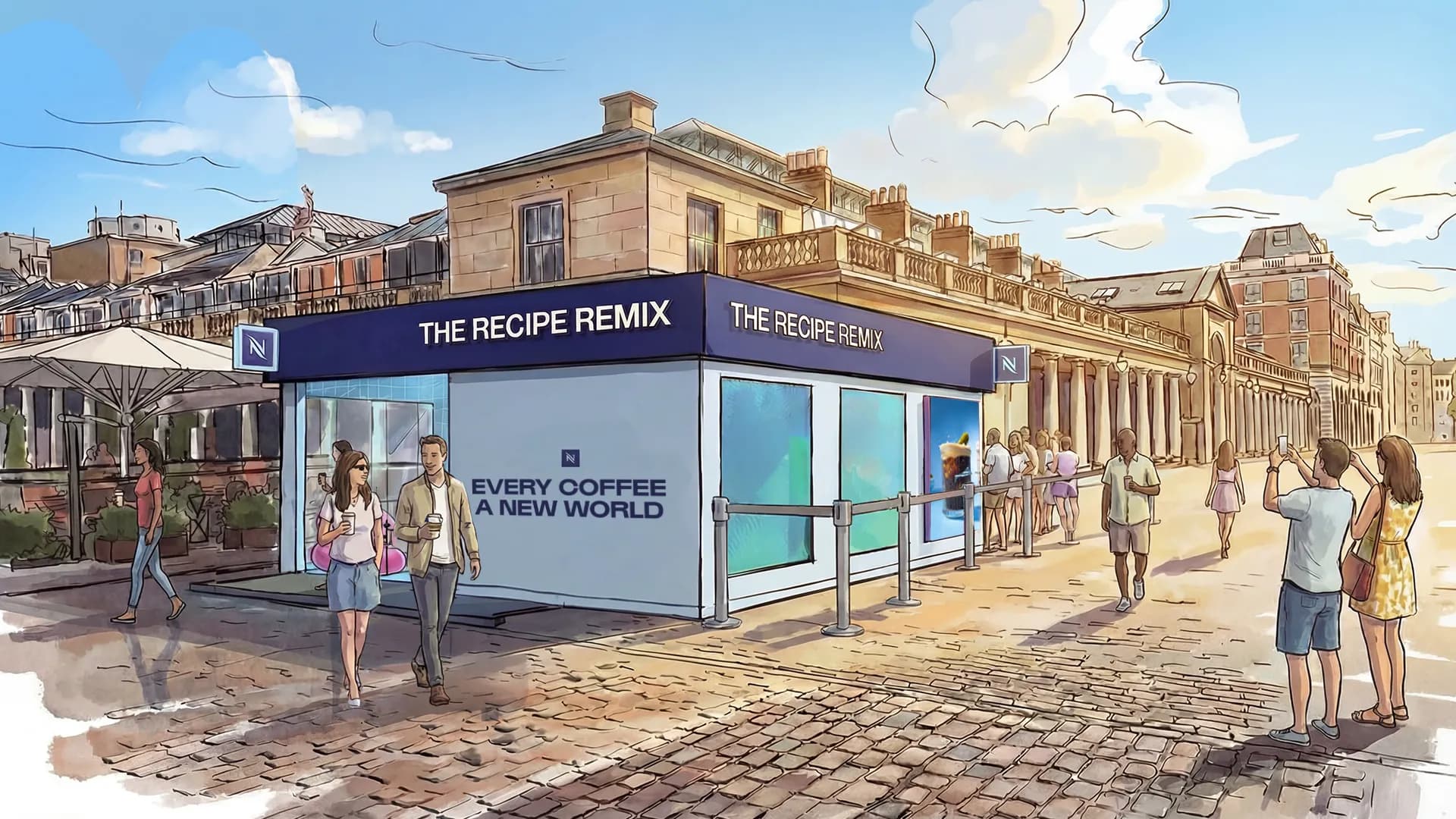 Nespresso's 'The Recipe Remix' Pop-Up